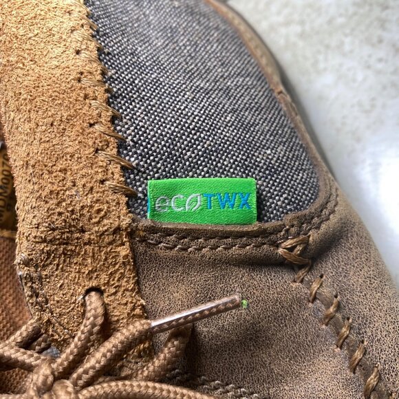 Twisted X Chukka Mens EcoTWX Casual Shoes Size 9.5M Brown/Gray Fabric & Leather - Picture 4 of 8